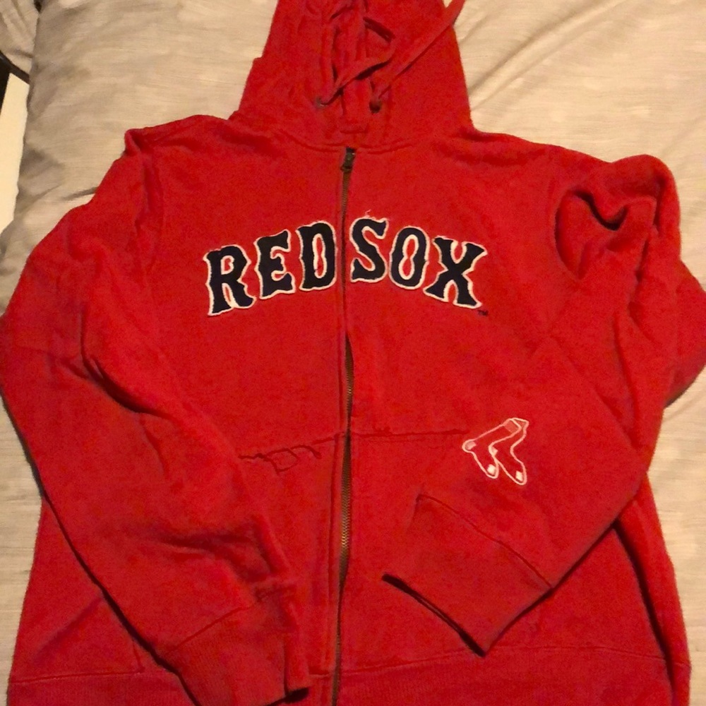 Boston Red Sox zip-up sweatshirt